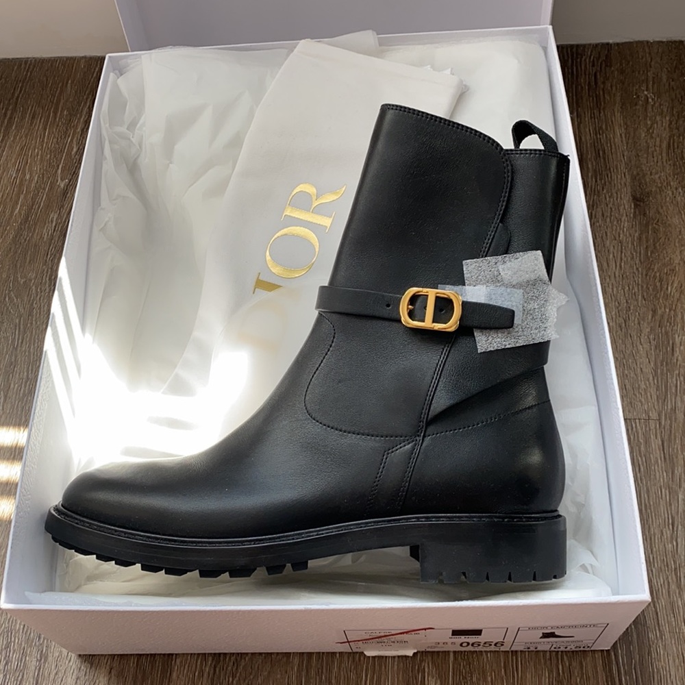 Dior Empreinte Ankle Boot (black)